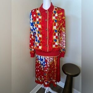 Rare Vintage Philippe Marques set skirt and top